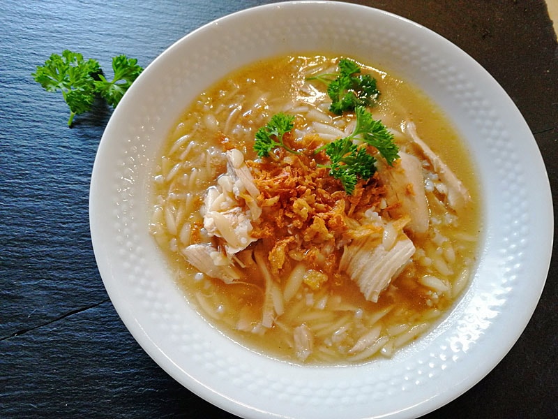 Reissuppe mit Huhn – Koch und Backrezepte