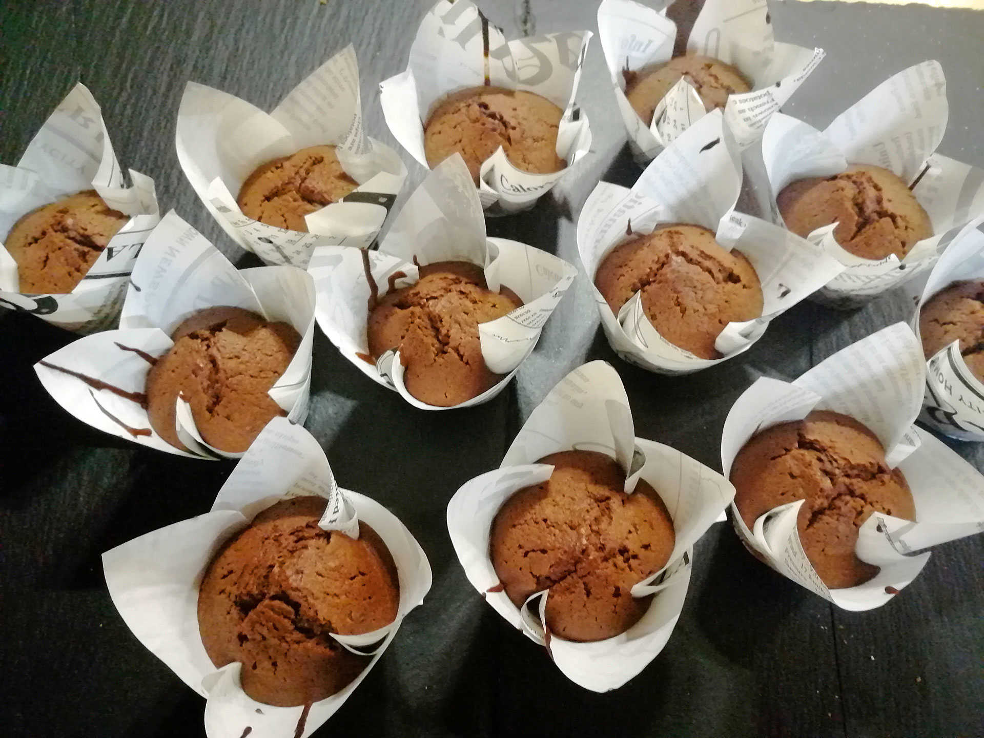 selbstgemachte Muffins