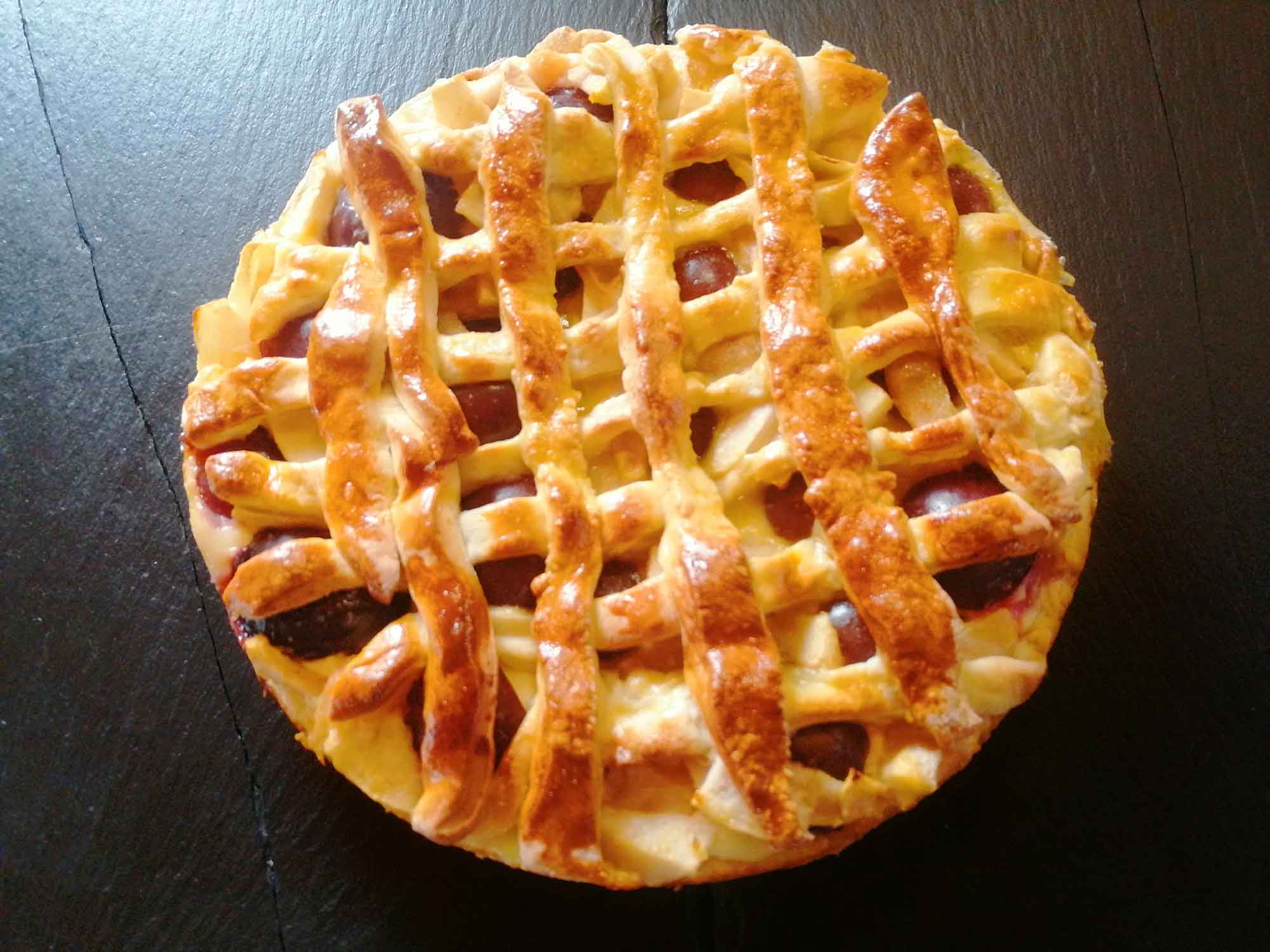 Zwetschgen Birnen Pie – Koch und Backrezepte